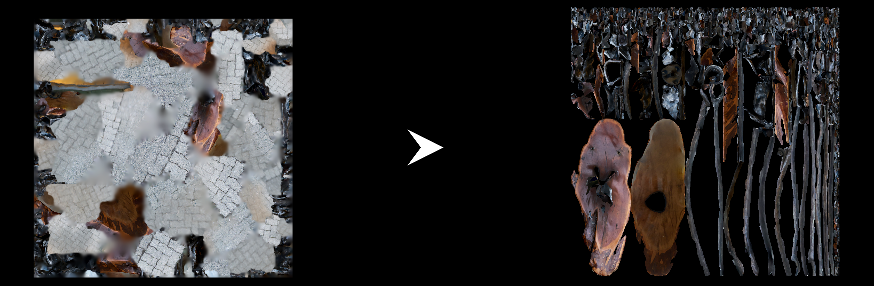 Texture Reprojection Result